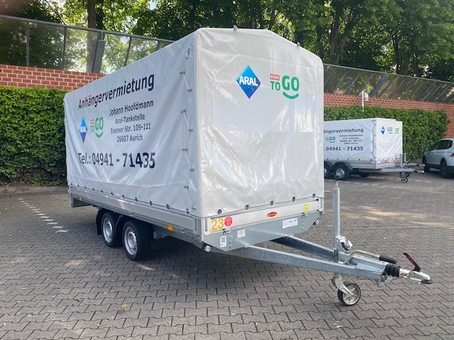 Nr. 23 - Leergewicht: 760kg - L4,14m x B1,80m x H1,85m